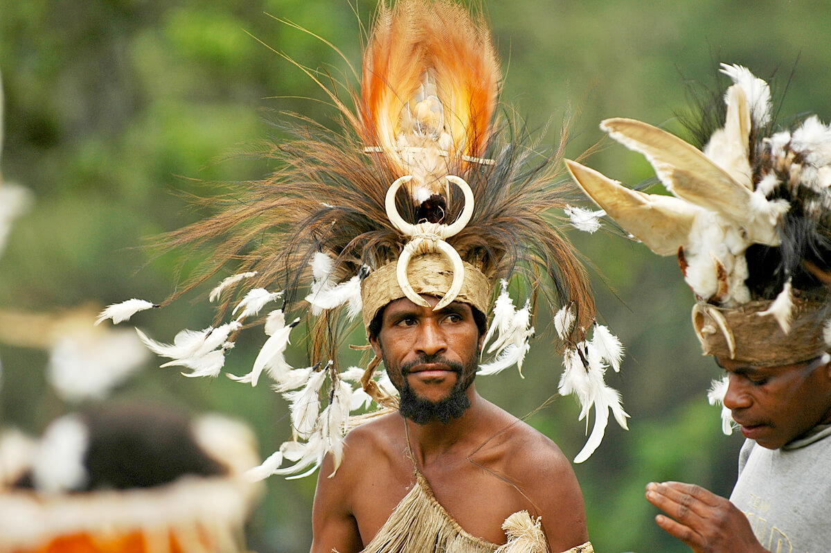 tribal man